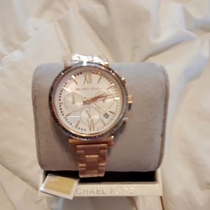 Michael Kors Rose Gold Womans Watch